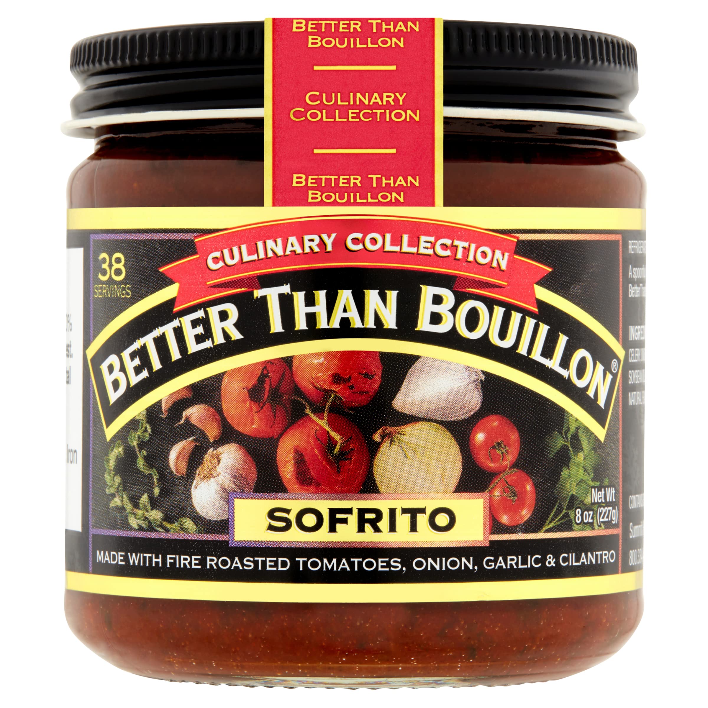 Better Than Bouillon Sofrito Base Concentrated Flavoring 8-Ounce Glass Jar 38 Servings